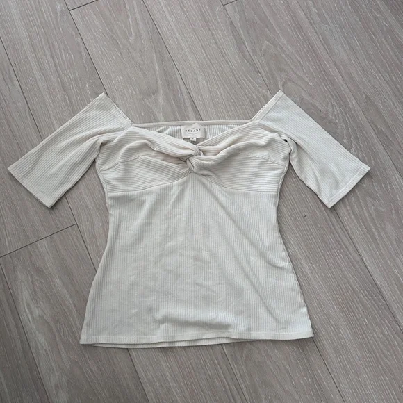 Sezane Caro Top in Cream Size S - Picture 4 of 11